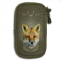 Preview: Jagdnicker " Classic " , Jagdnicker mit Hirschhorngriff, Jagdmesser mit Gürteltasche